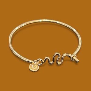 Jules Smith Gold Charm Bangle